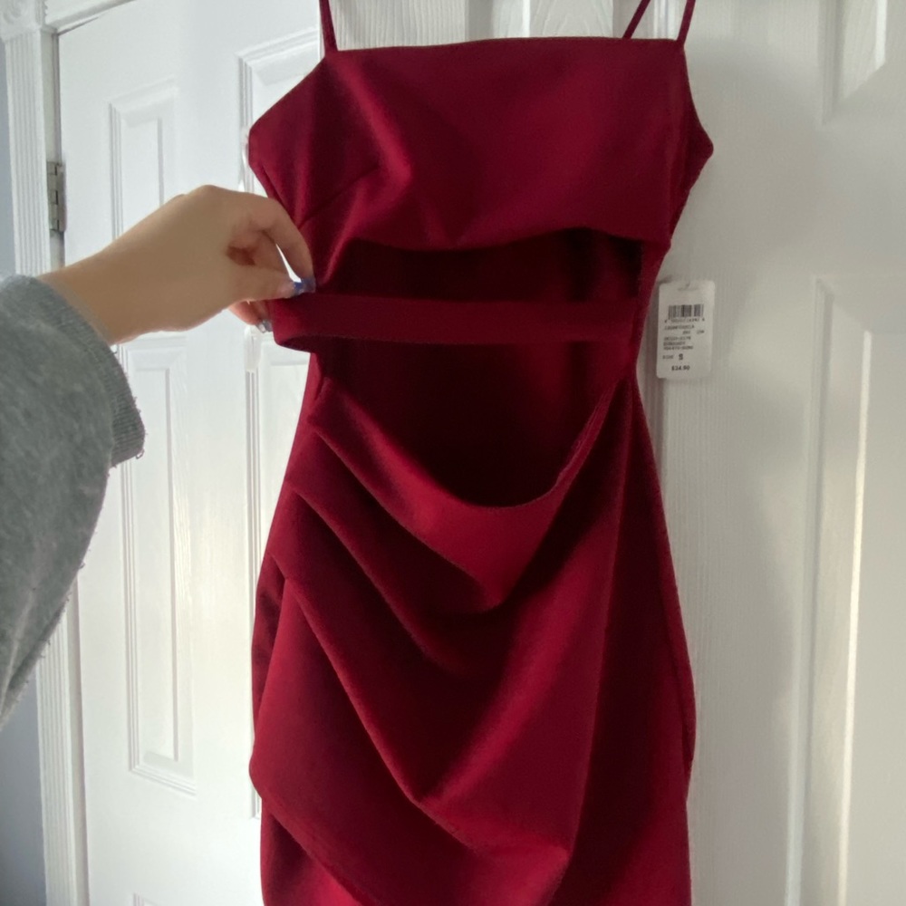 Windsor Red Mini Dress